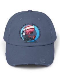 My Brain is Always Getting a Workout - Distressed Cap