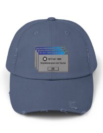 Error 404: Dopamine Not Found - Distressed Cap