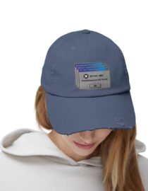 Error 404: Dopamine Not Found - Distressed Cap
