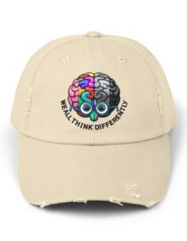 We All Think Differently - Distressed Cap