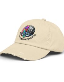 We All Think Differently - Distressed Cap