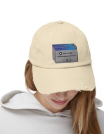 Error 404: Dopamine Not Found - Distressed Cap