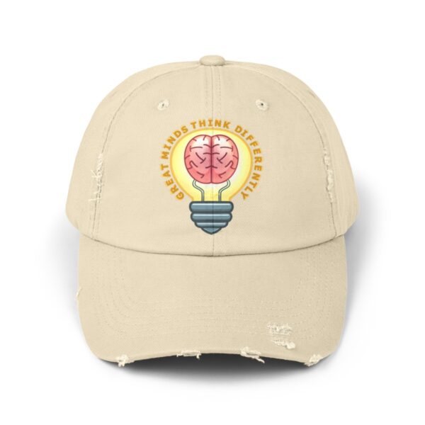 Great Minds Think Differently - Distressed Cap