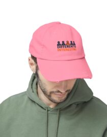 Different is Interesting - Distressed Cap