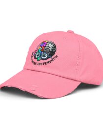 We All Think Differently - Distressed Cap