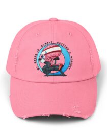 My Brain is Always Getting a Workout - Distressed Cap
