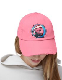 My Brain is Always Getting a Workout - Distressed Cap