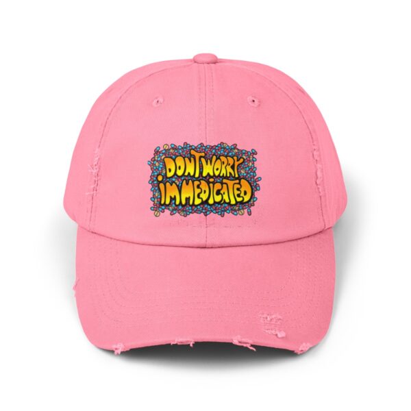 Don't Worry, I'm Medicated - Distressed Cap