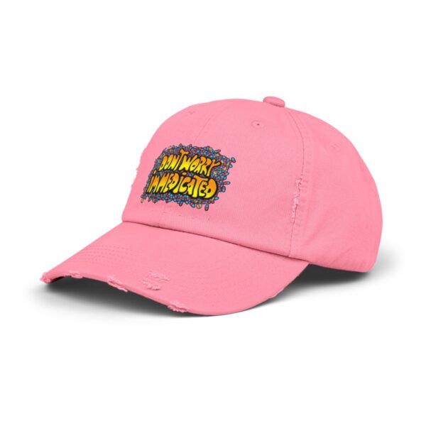 Don't Worry, I'm Medicated - Distressed Cap