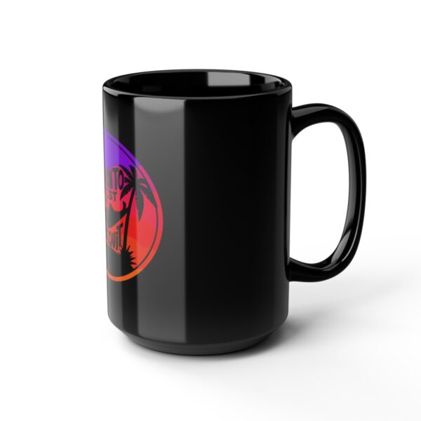 Learn to Rest, Not Quit - Black Mug