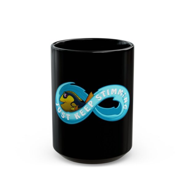 Just Keep Stimming - Black Mug