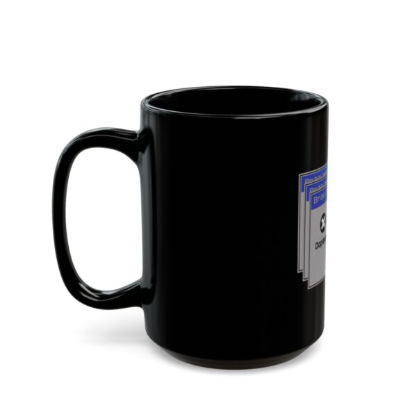 Error 404: Dopamine Not Found - Black Mug