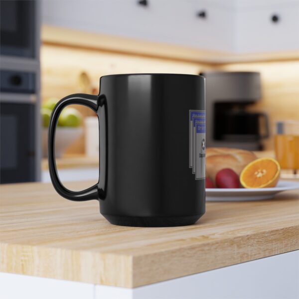 Error 404: Dopamine Not Found - Black Mug