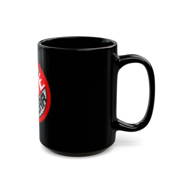 Love, Not Fear  - Black Mug