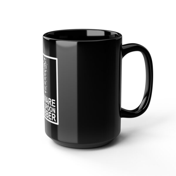 Beware the Spoon Robber  - Black Mug