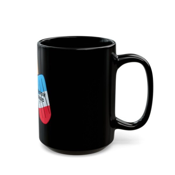 Anything is Popsicle if You're Dyslexic - Black Mug