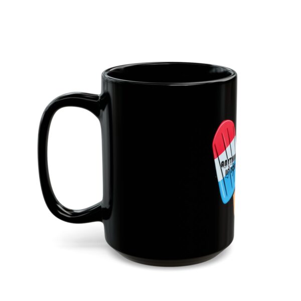 Anything is Popsicle if You're Dyslexic - Black Mug