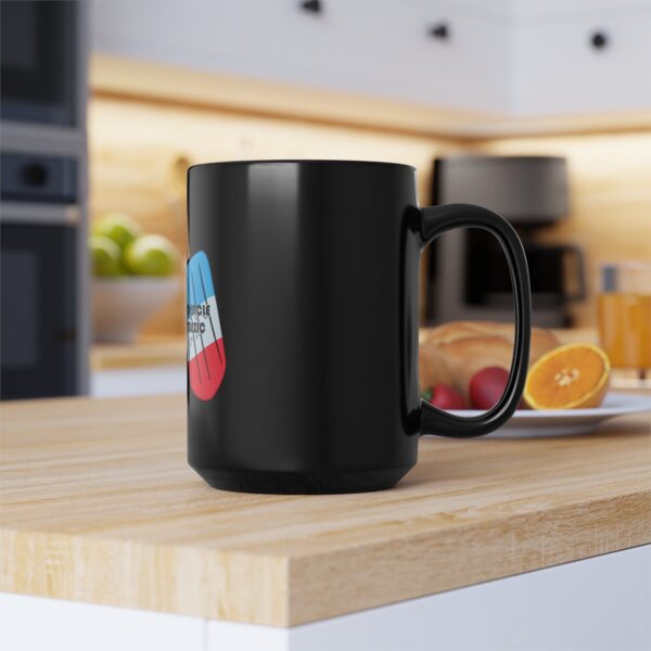 Anything is Popsicle if You're Dyslexic - Black Mug