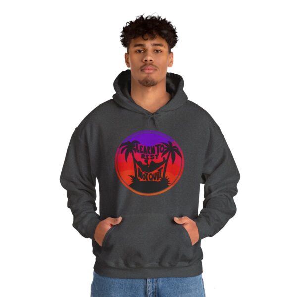 Learn to Rest, Not Quit - Adult Hoodie