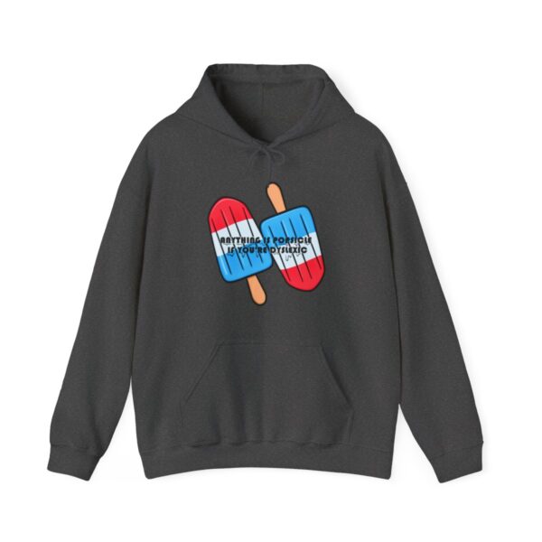 Anything is Popsicle if You're Dyslexic - Adult Hoodie