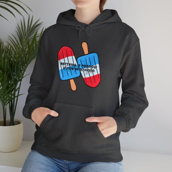 Anything is Popsicle if You're Dyslexic - Adult Hoodie