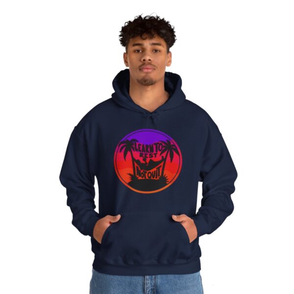 Learn to Rest, Not Quit - Adult Hoodie