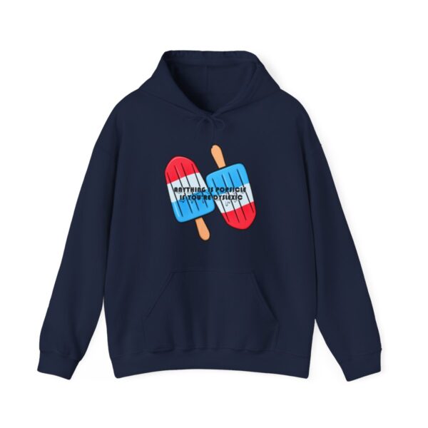 Anything is Popsicle if You're Dyslexic - Adult Hoodie