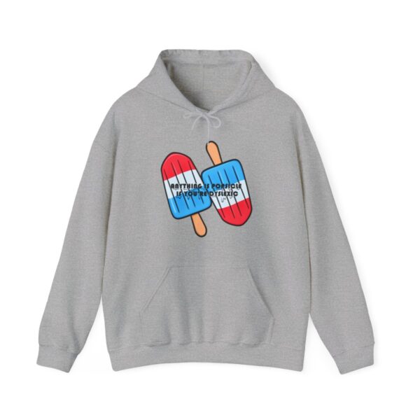 Anything is Popsicle if You're Dyslexic - Adult Hoodie