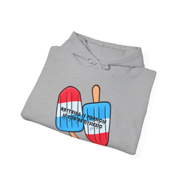 Anything is Popsicle if You're Dyslexic - Adult Hoodie