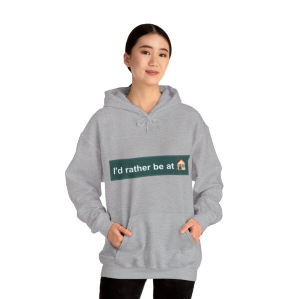 I'd Rather be at Home - Adult Hoodie