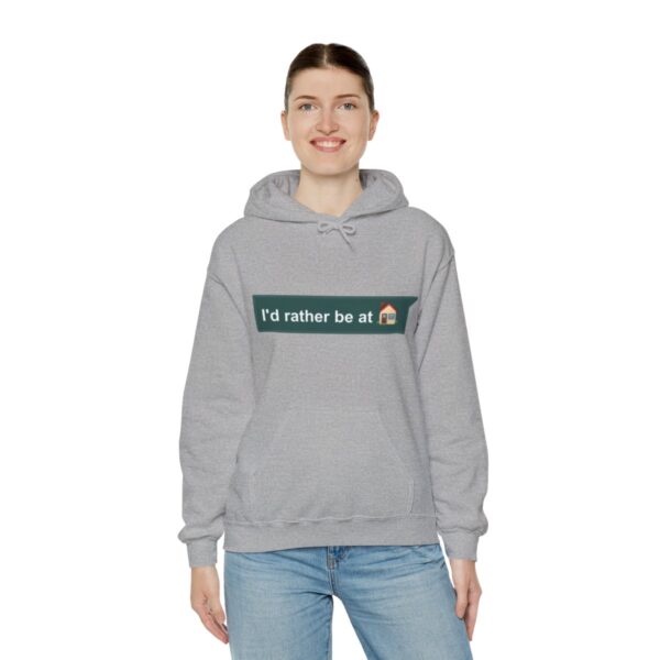 I'd Rather be at Home - Adult Hoodie