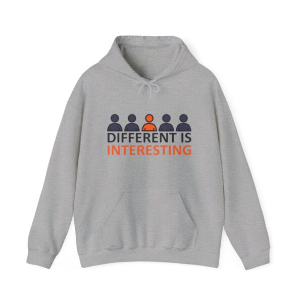 Different is Interesting - Adult Hoodie