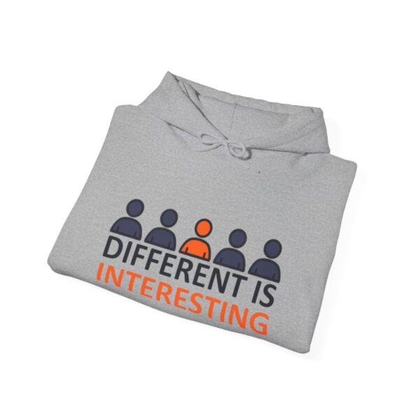 Different is Interesting - Adult Hoodie