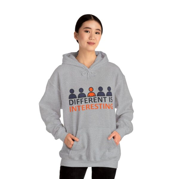 Different is Interesting - Adult Hoodie