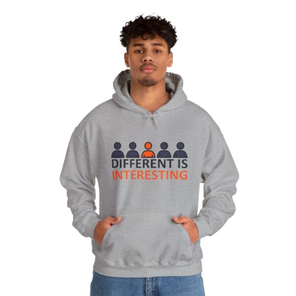 Different is Interesting - Adult Hoodie