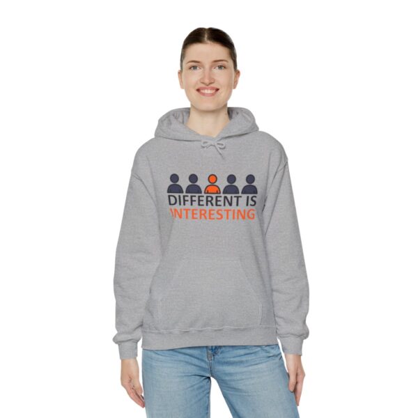 Different is Interesting - Adult Hoodie