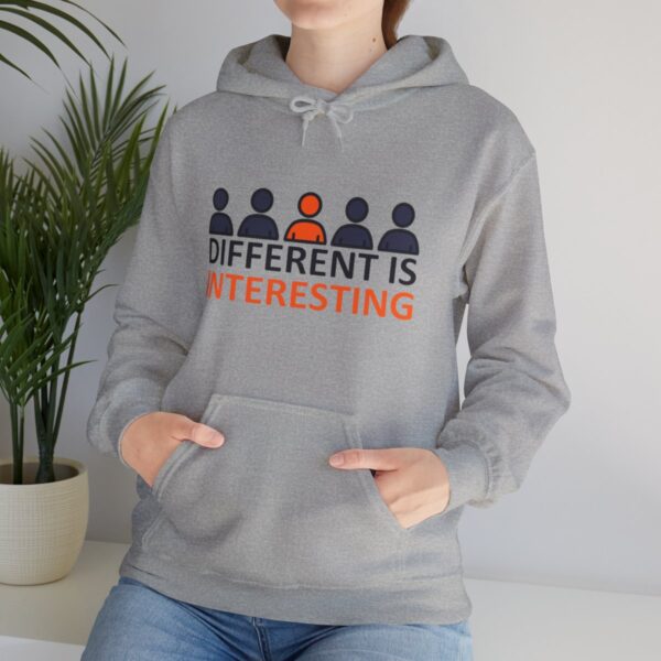 Different is Interesting - Adult Hoodie