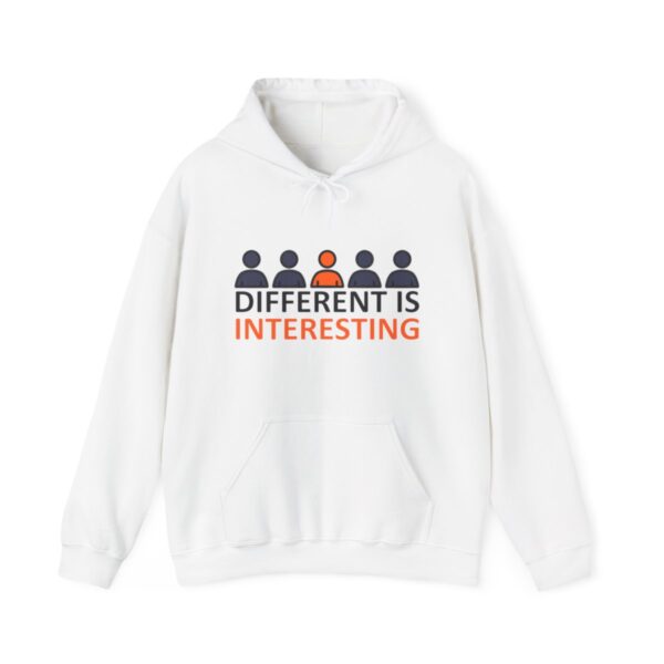 Different is Interesting - Adult Hoodie