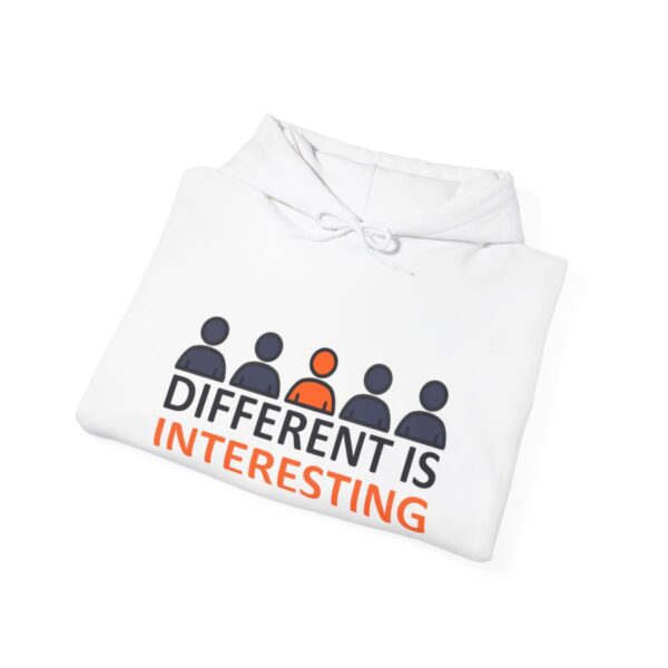 Different is Interesting - Adult Hoodie