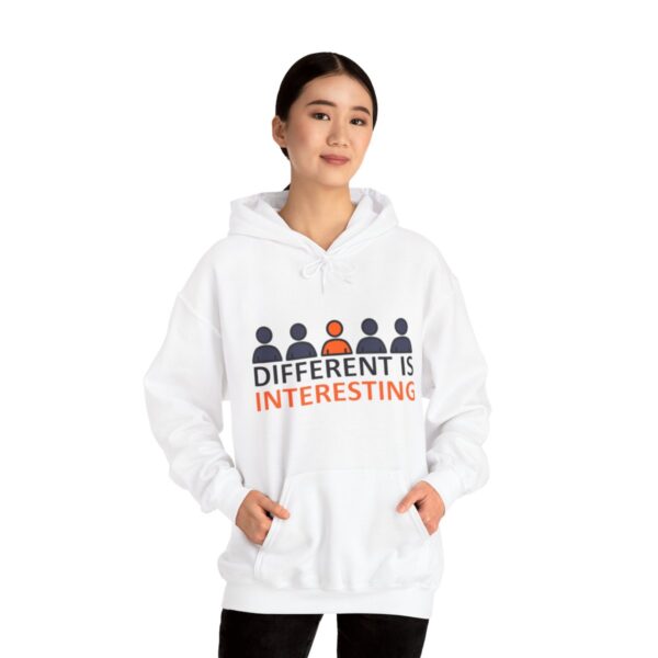 Different is Interesting - Adult Hoodie