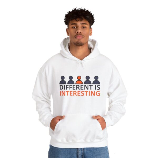 Different is Interesting - Adult Hoodie