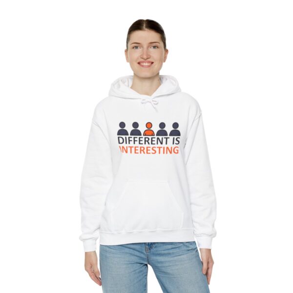 Different is Interesting - Adult Hoodie