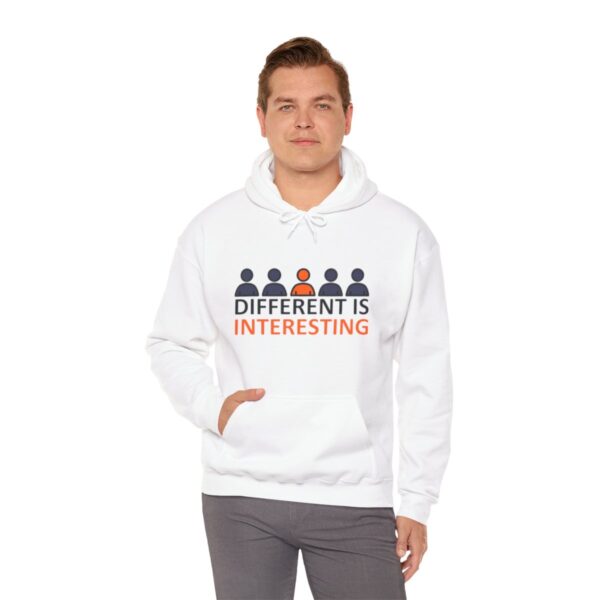 Different is Interesting - Adult Hoodie