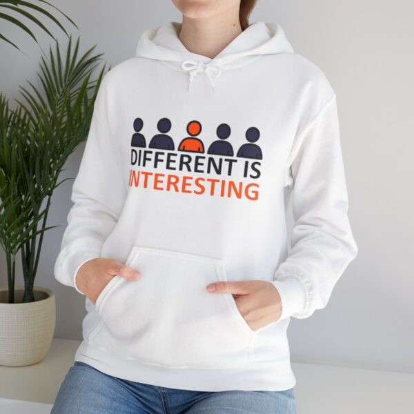 Different is Interesting - Adult Hoodie