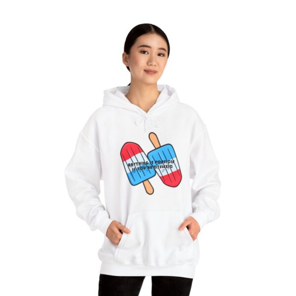 Anything is Popsicle if You're Dyslexic - Adult Hoodie