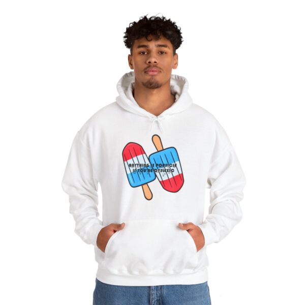 Anything is Popsicle if You're Dyslexic - Adult Hoodie