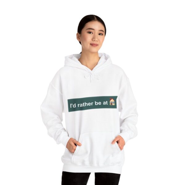 I'd Rather be at Home - Adult Hoodie