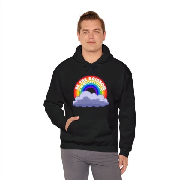 Be the Rainbow in Someone's Cloud - Adult Hoodie