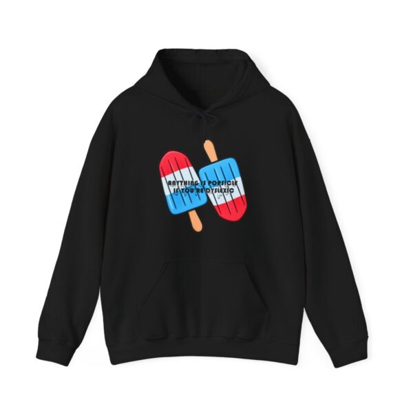 Anything is Popsicle if You're Dyslexic - Adult Hoodie