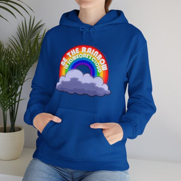 Be the Rainbow in Someone's Cloud - Adult Hoodie